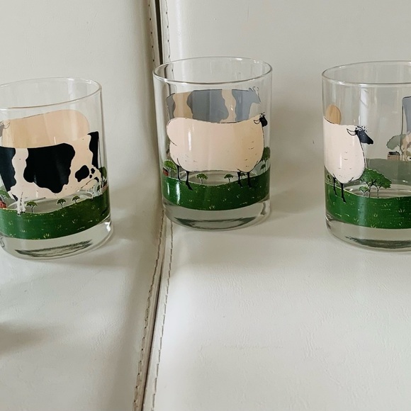 Warren Kimble drinking Glasses of 5 - Picture 5 of 8